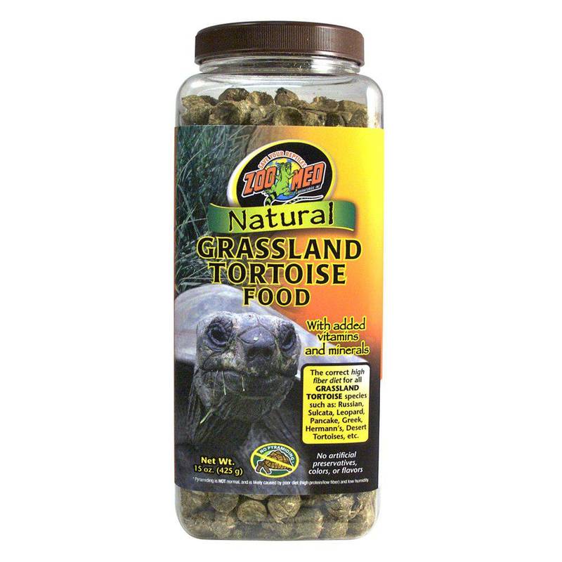 Zoomed Natural Grassland Turtle Food 500g ReptilGrossisten